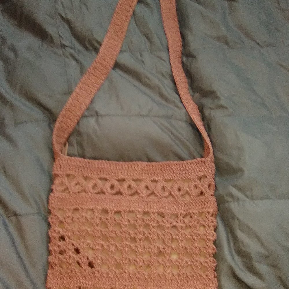 Vintage Crochet Crossbody bag